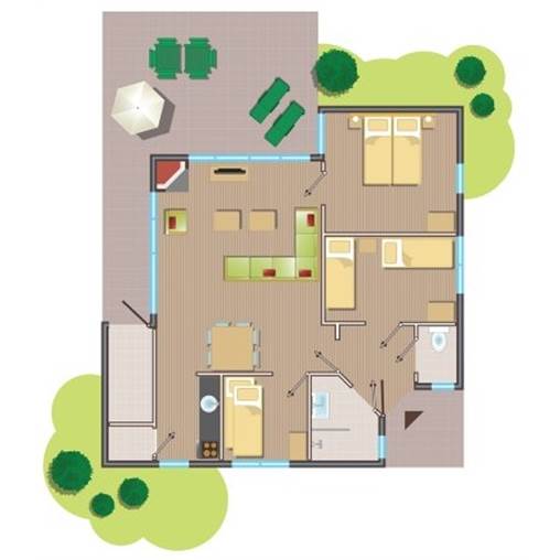 Comfort cottage LH843 at Limburgse Peel